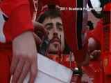 2011 Scuderia Ferrari F150 - първи обиколки и пресконференция